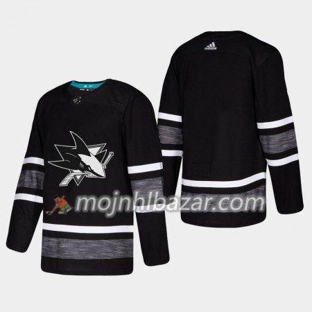Dresovi San Jose Sharks Blank 2019 All-Star Adidas Crna Authentic - Muške